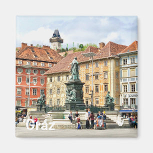 Graz, Autriche - aimant frigo par Velvet Escape