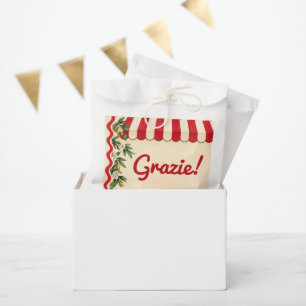 Grazie Italian Baby Shower Favour Bags