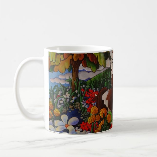Grazing Coffee Mug (Left)