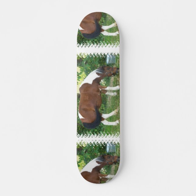 Grazing Pony Skateboard (Front)
