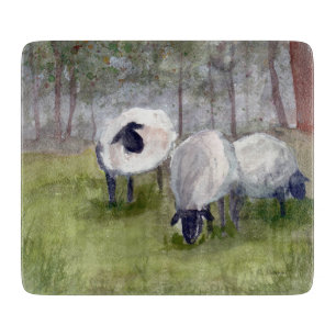 Grazing Sheep Cutting Board