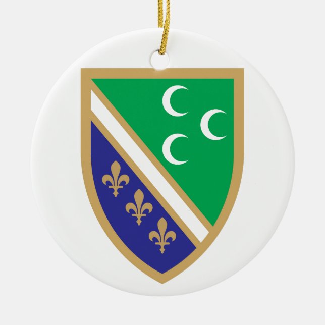 Grb Sandžaka, Sandžak coat of arms Ceramic Ornament (Front)