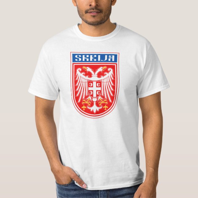 Grb Srbije moderni T-Shirt (Front)