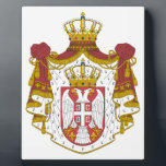 Grb Srbije, Serbian coat of arms Plaque<br><div class="desc">Grb Srbije,  Serbian coat of arms</div>