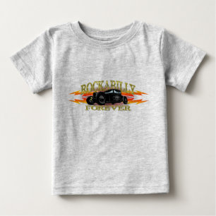 Greaser Rockabilly Hot Rod Baby T-Shirt