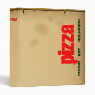 Greasy Pizza Box Binder