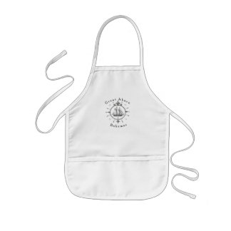 Great Abaco Bahamas Nautical Sailing Compass sail Kids Apron