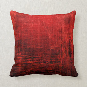 Great Abstract Red Pillow! Throw Pillow