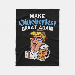 Great Again Funny Trump Drink Beer Mug Gift Fleece Blanket