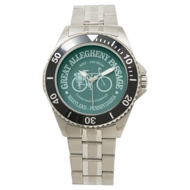 Great Allegheny Passage (cycling) Watch (Front)
