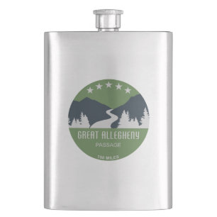 Great Allegheny Passage Hip Flask