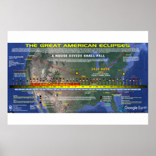 Great American Solar Eclipse 2 Poster