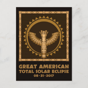 Great American Total Solar Eclipse - 2017 Postcard