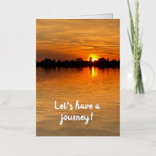 Great as a special gift foil greeting card