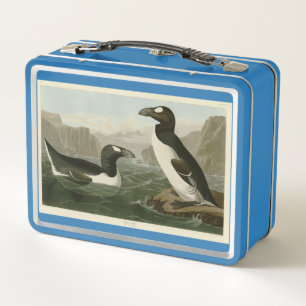 Great Auk - John James Audubon's Birds of America Metal Lunch Box