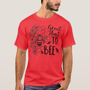 Great Aunt To Be Pregnancy Announcement New Great  T-Shirt