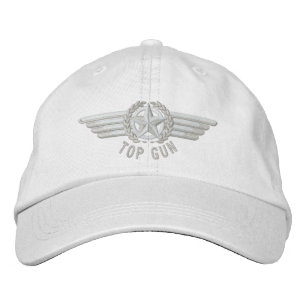 Great Aviation Star Laurels Pilot Wings Embroidered Hat