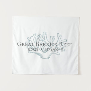 Great Barrier Reef Latitude  Longitude  Tapestry