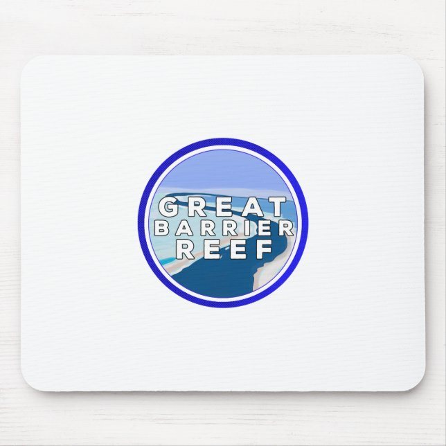 Great Barrier Reef Mouse Pad (Front)