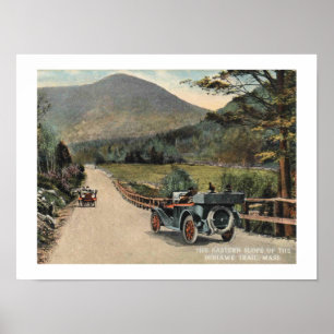 Great Barrington MA, Mohawk Trail, 1915 Vintage Poster