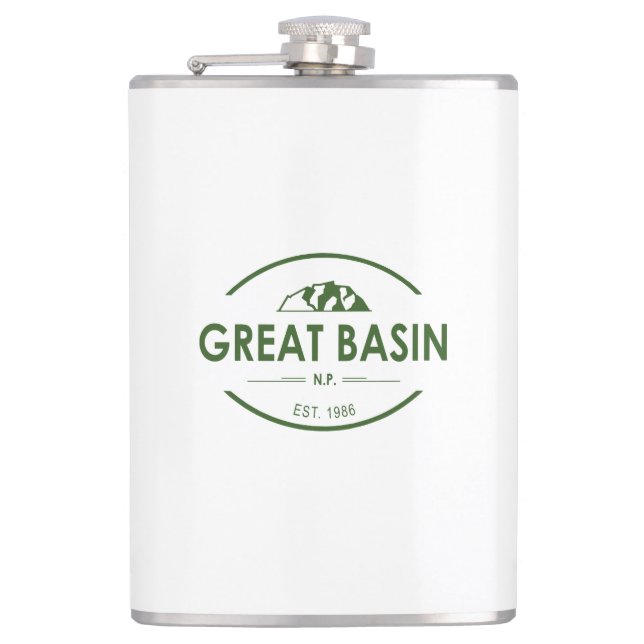 Great Basin National Park Hip Flask (Front)