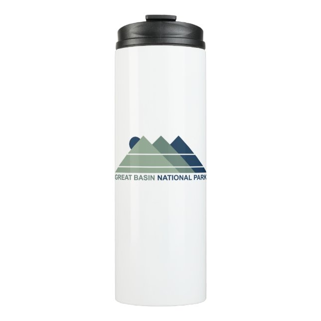 Great Basin National Park Mountain Sun Thermal Tumbler (Front)