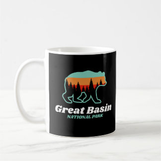 Great Basin National Park Nevada Bear Retro Coffee Mug
