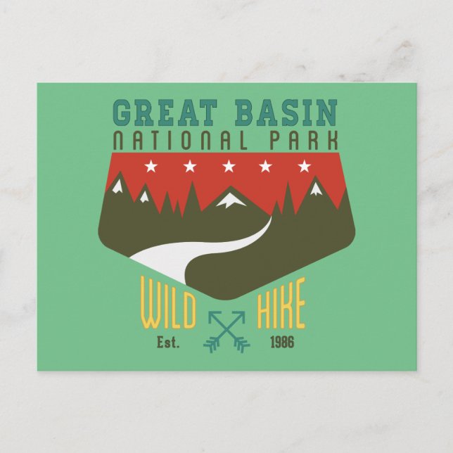 Great Basin National Park Nevada Postcard (Front)