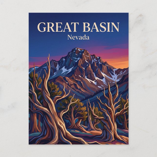 Great Basin National Park Nevada Postcard (Front)