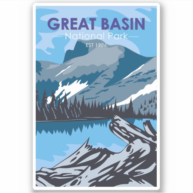 Great Basin National Park Nevada Retro (Front)