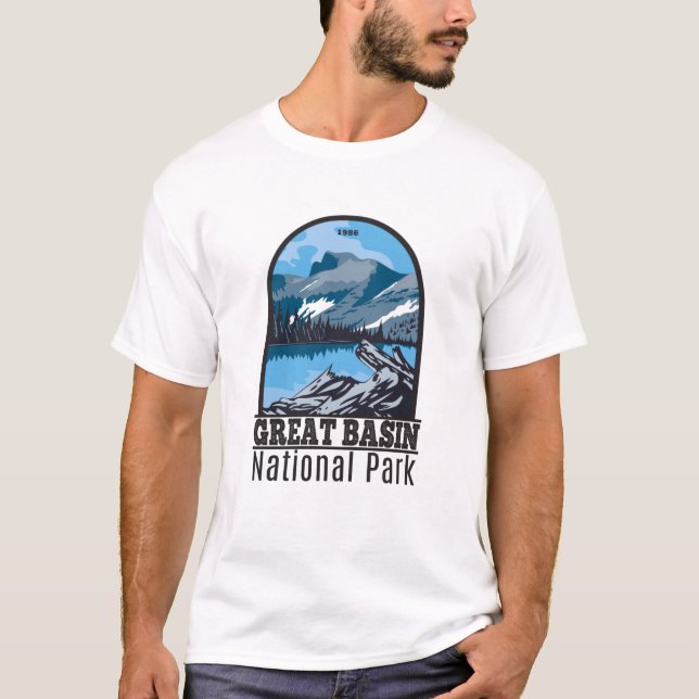 Great Basin National Park Nevada Vintage T-Shirt (Front)