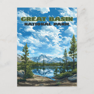 Great Basin National Park Nevada Wheeler Peak Postcard