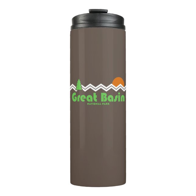 Great Basin National Park Retro Thermal Tumbler (Front)