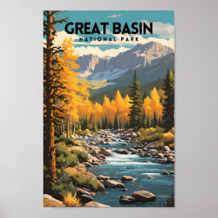 Great Basin National Park Travel Poster