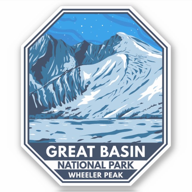 Great Basin National Park Wheeler Peak Vintage (Front)