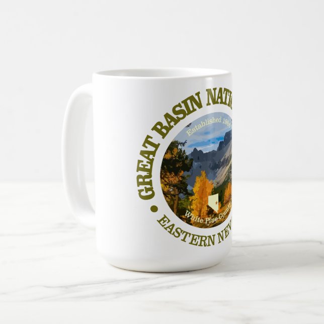 Great Basin NP2 Coffee Mug (Front Left)