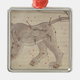 Great Bear, from Book of Stars after El Hussein Metal Ornament