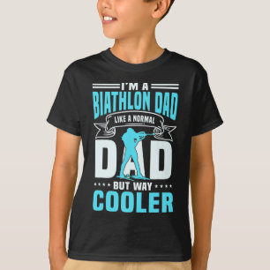 Great Biathlon Dad Saying Cross-country Skiing Men T-Shirt