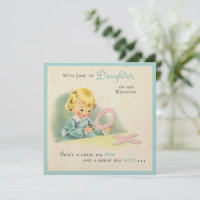 Great Big Hug and Kiss Birthday Card