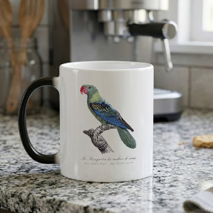 Great-Billed Parrot, Tanygnathus Megalorynchos Magic Mug