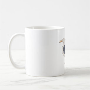 Great Black-backed Gull bird species art Coffee Mug