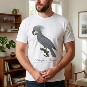 Great Black Palm Cockatoo, Probosciger aterrimus T-Shirt