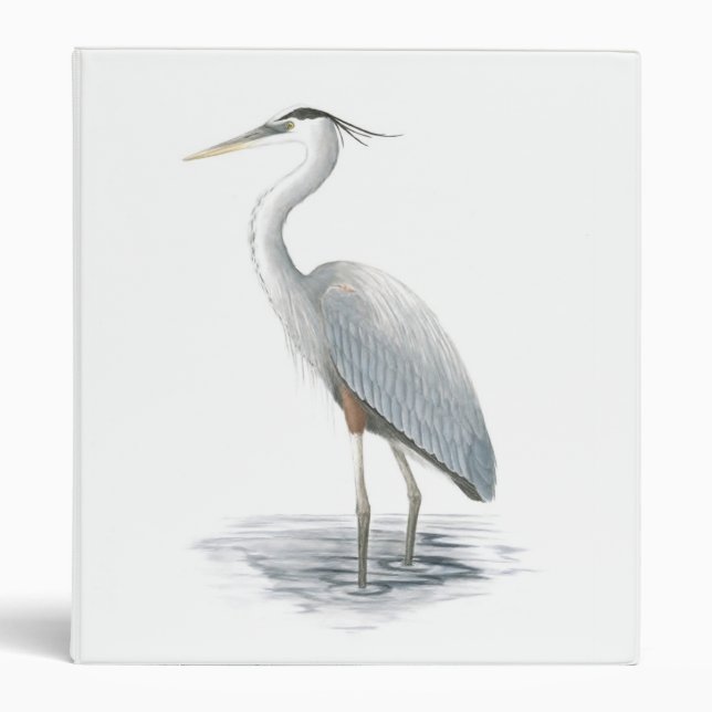 Great Blue Heron Binder (Front)