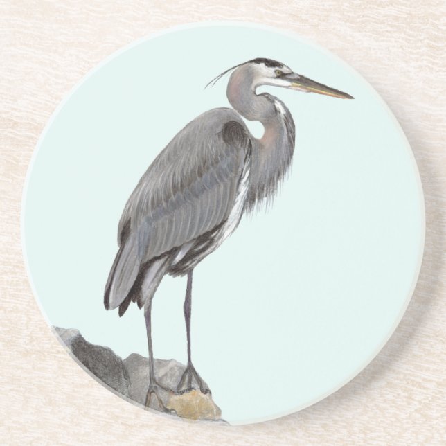 Great Blue Heron Coaster (Front)