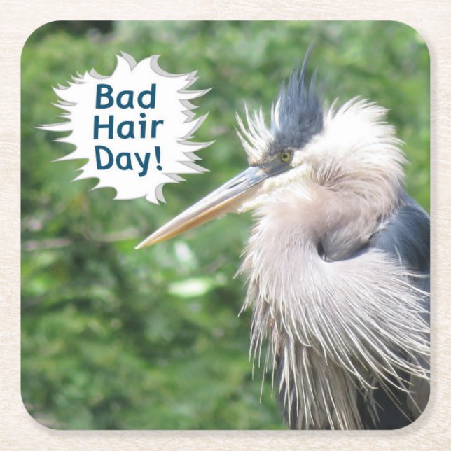 Great Blue Heron coaster (Front)