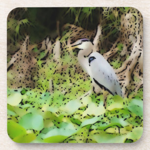 Great Blue Heron Coaster