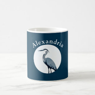Great Blue Heron Coffee Mug