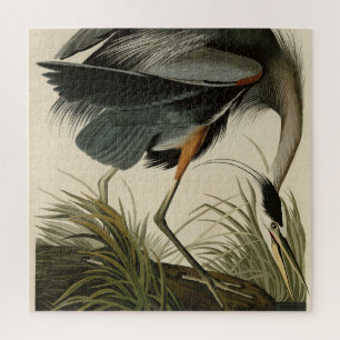 Great Blue Heron from Audubon's Birds of America Jigsaw Puzzle