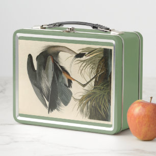 Great Blue Heron from Audubon's Birds of America Metal Lunch Box