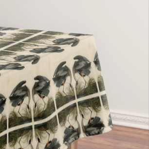 Great Blue Heron from Audubon's Birds of America Tablecloth
